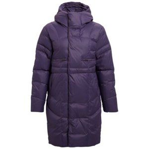 Under Armour Women's Down Insulated Full Zip‎ Parka Jacket 1342791 Purple